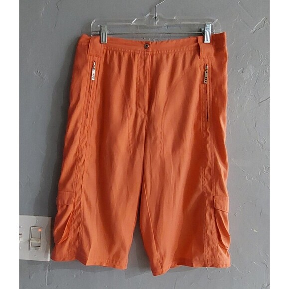 jamie sadock Pants - Jamie Sadock  Shorts Bermuda Women Size 8,orange,Pocker,30 Inch Waist,13 Inseam